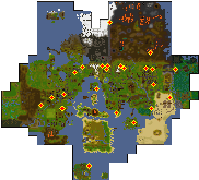 Locations of altars in RuneScape