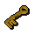 Brass key