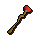 Fire battlestaff