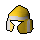 Gold helmet