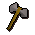 Steel battleaxe