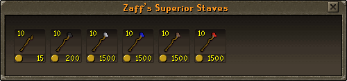 Zaff's Superior Staffs